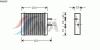 AVA QUALITY COOLING KA6009 Heat Exchanger, interior heating