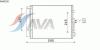 AVA QUALITY COOLING KAA5150 Condenser, air conditioning