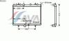AVA QUALITY COOLING PEA2269 Radiator, engine cooling