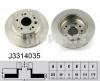 NIPPARTS J3314035 Brake Disc