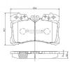 NIPPARTS N3602131 Brake Pad Set, disc brake