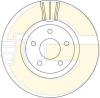 GIRLING 6043131 Brake Disc