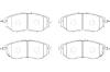 WAGNER WBP24222A Brake Pad Set, disc brake