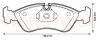 BENDIX 571391B Brake Pad Set, disc brake