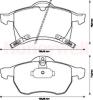 BENDIX 571975B Brake Pad Set, disc brake