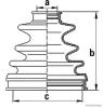 HERTH+BUSS JAKOPARTS J2862005 Bellow Set, drive shaft