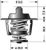 QUINTON HAZELL QTH167 Thermostat, coolant
