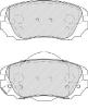 FERODO FDB4207 Brake Pad Set, disc brake