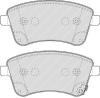 FERODO FDB4339 Brake Pad Set, disc brake