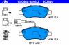 ATE 13.0460-3846.2 (13046038462) Brake Pad Set, disc brake
