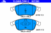 ATE 13.0460-7250.2 (13046072502) Brake Pad Set, disc brake
