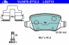 ATE 13.0470-2712.2 (13047027122) Brake Pad Set, disc brake
