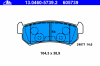 ATE 13.0460-5739.2 (13046057392) Brake Pad Set, disc brake
