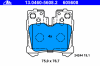 ATE 13.0460-5608.2 (13046056082) Brake Pad Set, disc brake