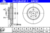 ATE 24.0126-0151.1 (24012601511) Brake Disc