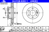 ATE 24.0128-0203.1 (24012802031) Brake Disc
