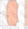 TRW GDB1777 Brake Pad Set, disc brake