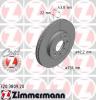 ZIMMERMANN 320.3809.20 (320380920) Brake Disc