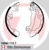 ZIMMERMANN 10990.118.7 (109901187) Brake Shoe Set