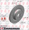ZIMMERMANN 400.3626.20 (400362620) Brake Disc