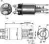 MAGNETI MARELLI AME0460 Solenoid Switch, starter