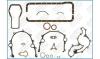 AJUSA 54014900 Gasket Set, crank case