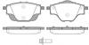 REMSA 1557.00 (155700) Brake Pad Set, disc brake