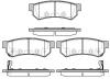 REMSA 1048.12 (104812) Brake Pad Set, disc brake