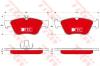 TRW GDB1205DTE Brake Pad Set, disc brake