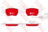 TRW GDB1550DTE Brake Pad Set, disc brake