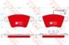 TRW GDB1556DTE Brake Pad Set, disc brake
