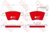 TRW GDB1651DTE Brake Pad Set, disc brake
