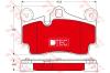 TRW GDB1653DTE Brake Pad Set, disc brake