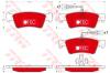 TRW GDB1672DTE Brake Pad Set, disc brake