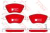 TRW GDB1700DTE Brake Pad Set, disc brake