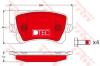 TRW GDB1763DTE Brake Pad Set, disc brake