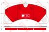 TRW GDB1914DTE Brake Pad Set, disc brake