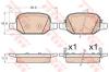 TRW GDB2002 Brake Pad Set, disc brake