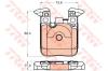 TRW GDB2028 Brake Pad Set, disc brake