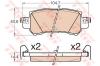 TRW GDB3539 Brake Pad Set, disc brake