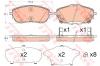 TRW GDB3598 Brake Pad Set, disc brake