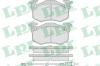 LPR 05P738 Brake Pad Set, disc brake