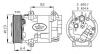 NRF 32424 Compressor, air conditioning