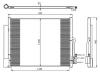 NRF 350053 Condenser, air conditioning