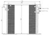 NRF 35305 Condenser, air conditioning