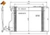 NRF 35578 Condenser, air conditioning