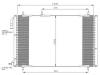 NRF 35836 Condenser, air conditioning