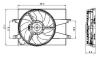 NRF 47006 Fan, radiator