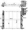 NRF 50581 Radiator, engine cooling