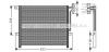 AVA QUALITY COOLING BWA5369 Condenser, air conditioning